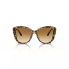 EMPORIO ARMANI Damen Cat-Eye-Sonnenbrille EA4214U60593B Transparent Brauner Rahmen Brauner Verlaufsgläser 54/18/140 mm