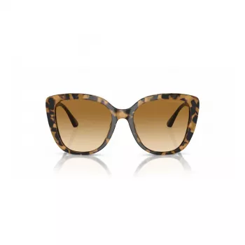 EMPORIO ARMANI Damen Cat-Eye-Sonnenbrille EA4214U60593B Transparent Brauner Rahmen Brauner Verlaufsgläser 54/18/140 mm