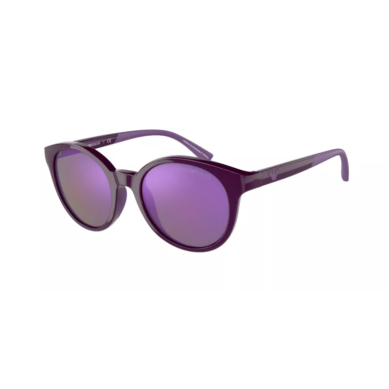 EMPORIO ARMANI Damen-Sonnenbrille EA4185-51154V Transparenter grauer Rahmen Graue Verlaufsgläser 47/18/125 mm