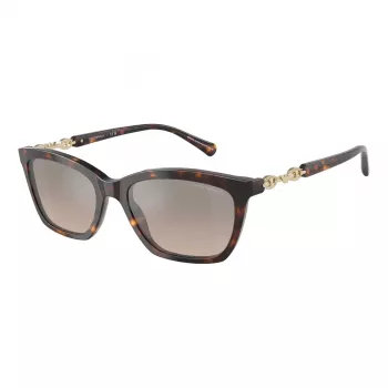 Emporio Armani Damen-Sonnenbrille EA4238F50266I Havana Braun Verlauf 54mm