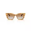 EMPORIO ARMANI Damen Sonnenbrille EA4250U62692Q Cat Eye Transparent Grau 54mm