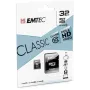 Emtec ECMSDM32GHC10CG 32GB MicroSDHC Class 10 UHS-I Speicherkarte mit SD-Adapter