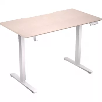 ENDORFY Atlas S Elektrisch höhenverstellbarer Schreibtisch Lichtes Holz 120x60 cm
