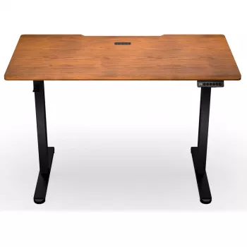 ENDORFY Atlas S Electric Höhenverstellbarer Schreibtisch Walnuss/Schwarz 120x60 cm