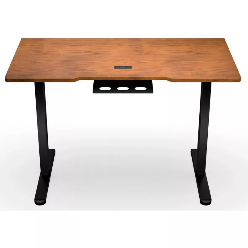 ENDORFY Atlas S Electric Höhenverstellbarer Schreibtisch Walnuss/Schwarz 120x60 cm