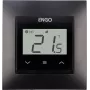 ENGO Controls E55-B Internet-Einbau-Temperaturregler für 55x55 Rahmen, Wi-Fi, Schwarz