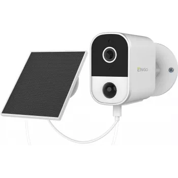 ENGO CONTROLS ECAM-Solar IP Camera mit Akku und Solarpanel