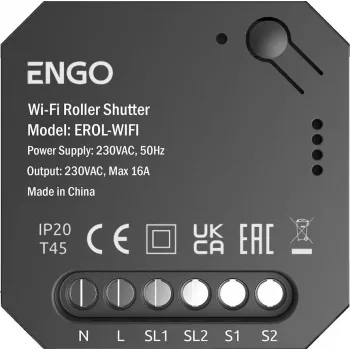 ENGO EROL-WIFI Wi-Fi Rollo-Steuerung Untertisch-Montage