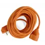 ENTAC ESECG1.5-10-O Verlängerungskabel, 3m, Orange, IP20, Schuko CEE 7/7 auf CEE 7/3, 16A, 250V