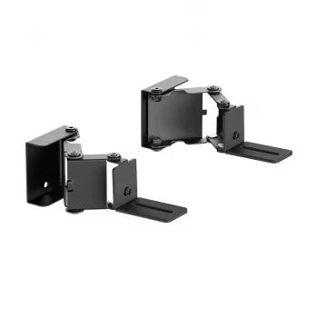 EOF Maclean MC-177 Soundbar-Wandhalterung, Stahl, Schwarz, Neigung +8° bis -8°, max. 10 kg