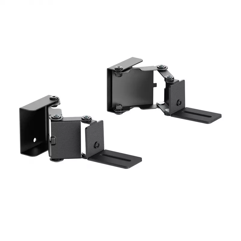 EOF Maclean MC-177 Soundbar-Wandhalterung, Stahl, Schwarz, Neigung +8° bis -8°, max. 10 kg