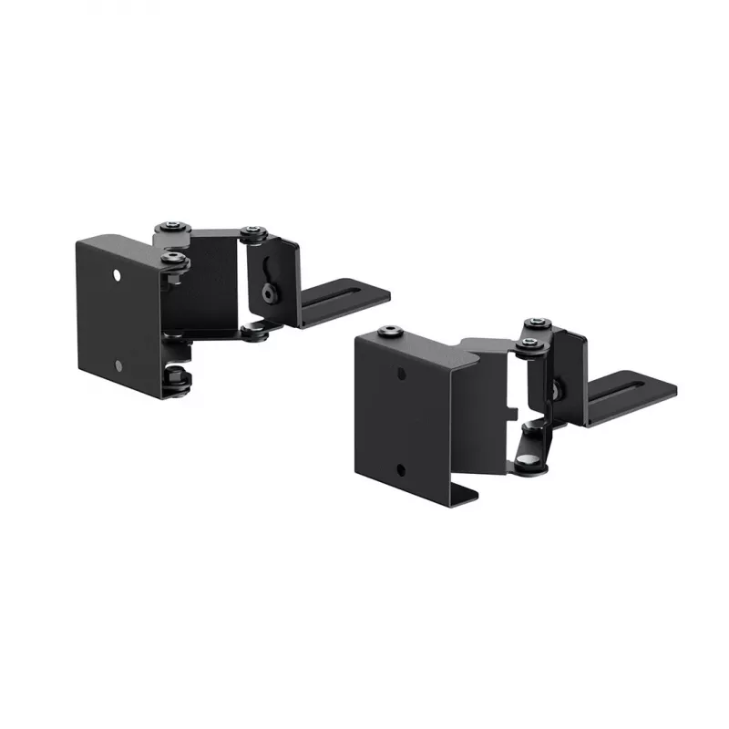 EOF Maclean MC-177 Soundbar-Wandhalterung, Stahl, Schwarz, Neigung +8° bis -8°, max. 10 kg