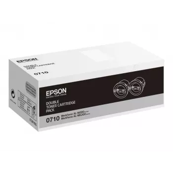 Epson 0710 - 2er-Pack - Hohe Kapazität - Schwarz