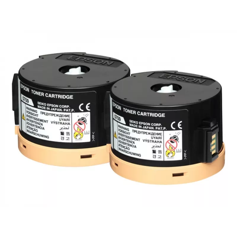 Epson 0710 - 2er-Pack - Hohe Kapazität - Schwarz