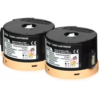 Epson 0710 - 2er-Pack - Hohe Kapazität - Schwarz