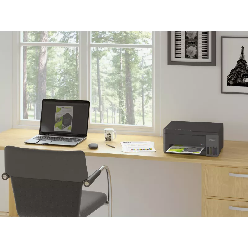 Epson EcoTank L3350 Tintenstrahl-Farbmultifunktionsdrucker A4 Wi-Fi Schwarz