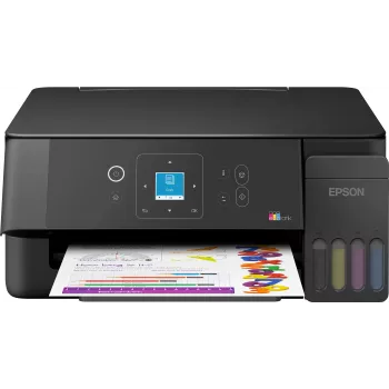 Epson EcoTank L3360 Tintenstrahl-Farbmultifunktionsdrucker (A4, Wi-Fi, Schwarz)