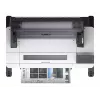 Epson SureColor SC-T3405N Großformatdrucker - 24 Zoll, Farbe, Tintenstrahl, Rolle A1, 2400 x 1200 dpi, Gigabit LAN, Wi-Fi, USB 3.0, ohne Standfuß