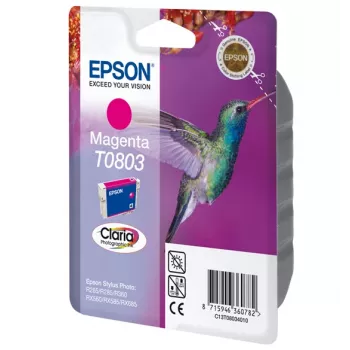Epson T0803 Original Magenta Druckerpatrone (Blisterverpackung)