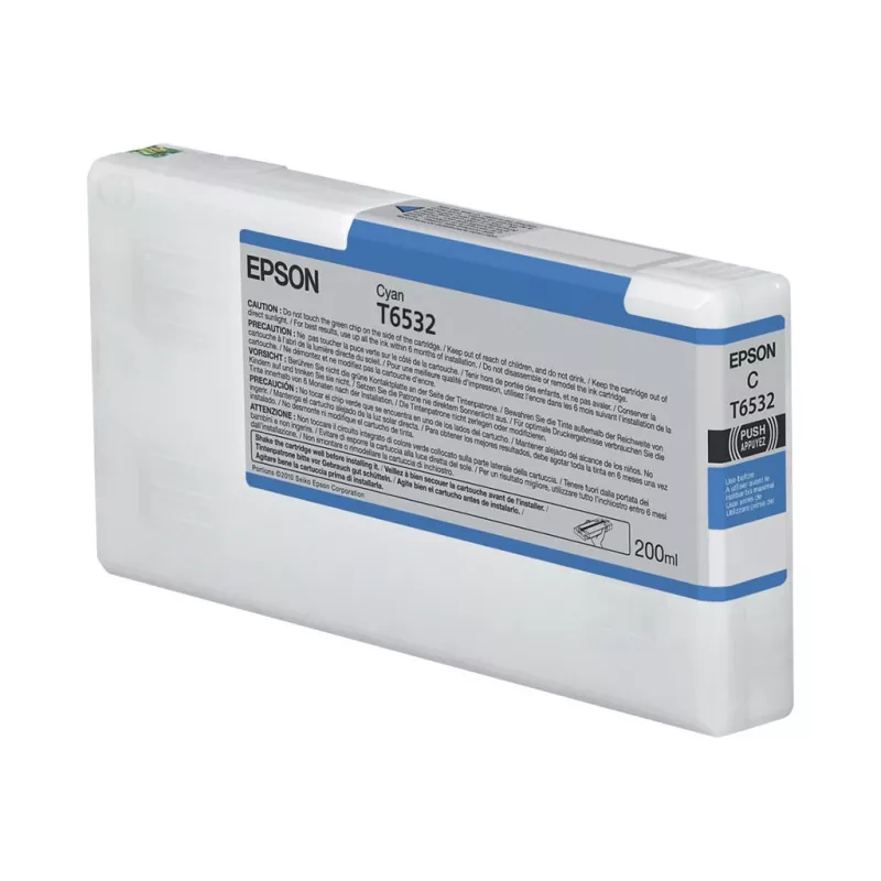 EPSON T6532 Tintenpatrone, Cyan