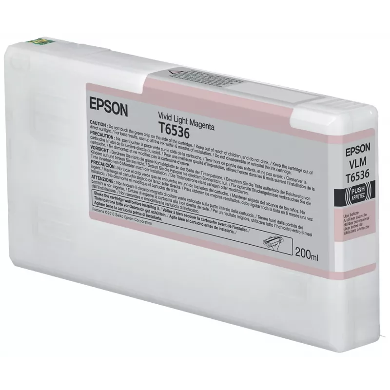 Epson T653600 UltraChrome HDR Light Magenta Tintenpatrone 200ml