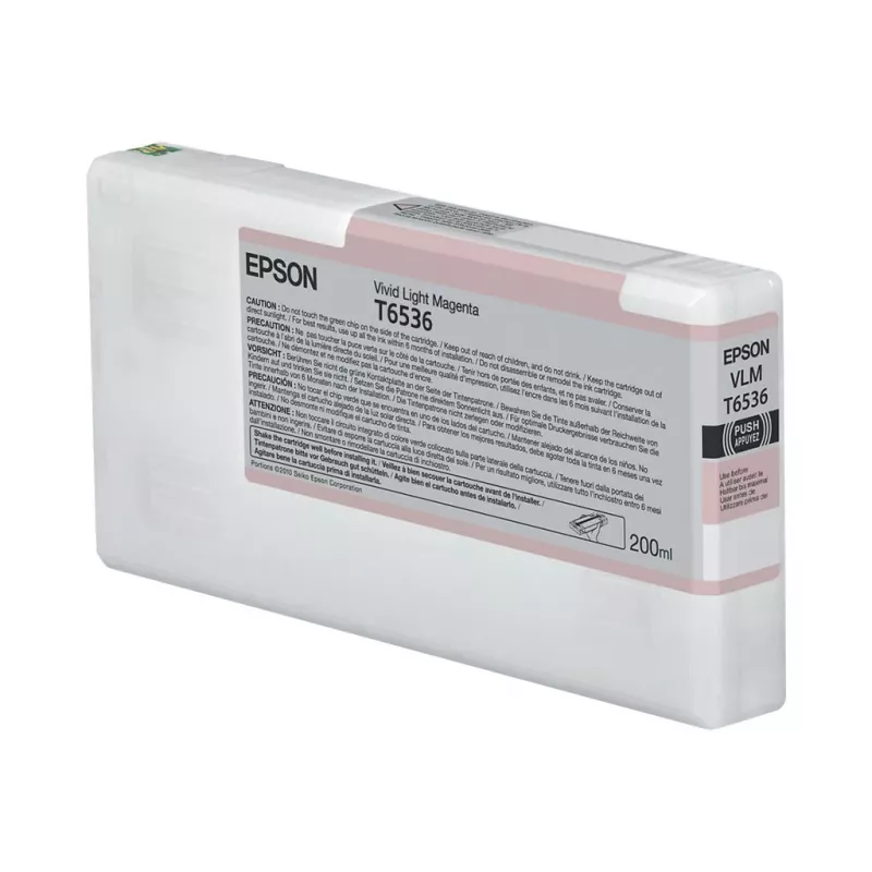 Epson T653600 UltraChrome HDR Light Magenta Tintenpatrone 200ml