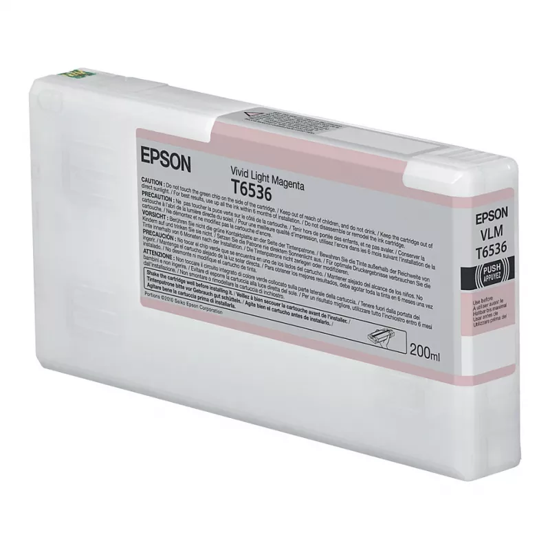 Epson T653600 UltraChrome HDR Light Magenta Tintenpatrone 200ml