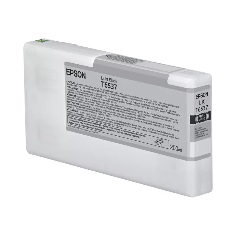 Epson T653700 UltraChrome HDR Photo Black Tintenpatrone (200 ml, 1er-Pack)