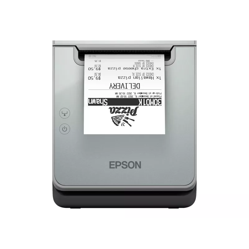 Epson TM-L100 (103A0) Thermodirekt-Etikettendrucker - USB, Ethernet, Seriell, linerless, PS, UK