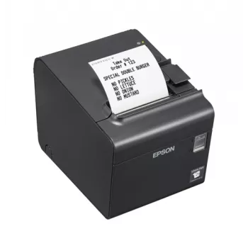 Epson TM-L90LF (688) Thermodirekt-POS-Drucker - USB Ethernet, linerless, dunkelgrau