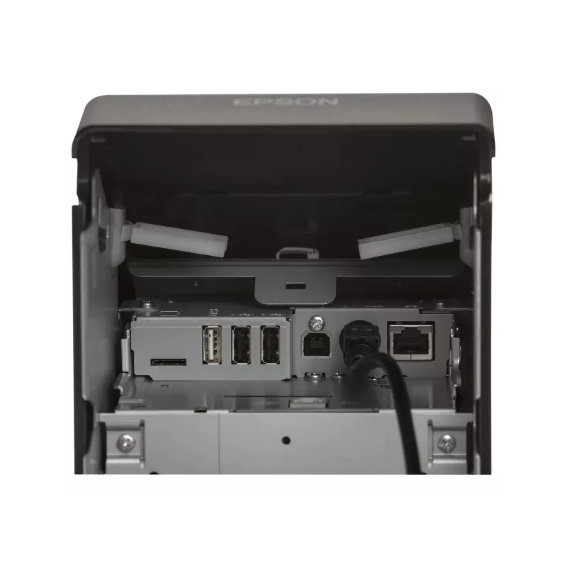 Epson TM m30II-S (012A0) Bondrucker - Thermodirekt - Rolle (79,5 mm) - 203 x 203 dpi - Bis zu 250 mm/sek - USB 2.0, LAN, USB 2.0 Host, Lightning - Autocutter - Schwarz