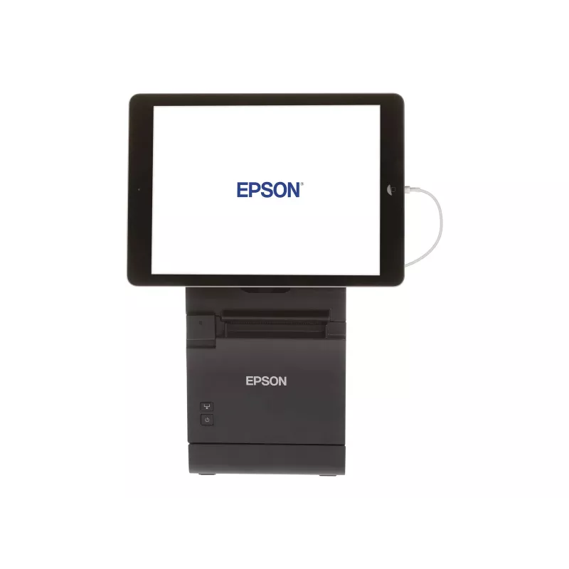Epson TM m30II-S (012A0) Bondrucker - Thermodirekt - Rolle (79,5 mm) - 203 x 203 dpi - Bis zu 250 mm/sek - USB 2.0, LAN, USB 2.0 Host, Lightning - Autocutter - Schwarz