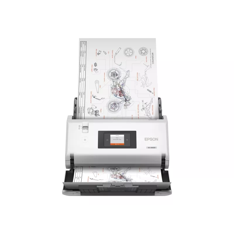 Epson WorkForce DS-30000 A3 Duplex Dokumentenscanner 70ppm 600dpi USB 3.0