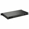 Equip 19 Zoll 1U Glasfaser-Space-Box ohne Panel, Stahl schwarz