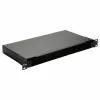Equip 19 Zoll 1U Glasfaser-Space-Box ohne Panel, Stahl schwarz