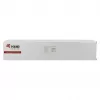 Equip 19-Zoll-Kabelmanagement-Panel, 5 Kunststoffringe, Stahl, 1U, Schwarz (RAL 9005)