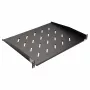 Equip 19 Zoll Festes Rack-Regal 1U 350 mm Schwarz für Server-Racks