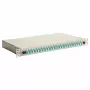 Equip 24-Port Glasfaser-Spleißbox, LC Duplex, OM3, 1U, bestückt, Grau
