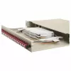 Equip 24-Port Glasfaser-Spleißbox, LC Duplex, OM4, 1U, bestückt, Grau