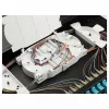 Equip 24-Port Glasfaser-Spleißbox, SC Duplex, OM3, 1U, bestückt, Schwarz