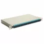 Equip 24-Port Glasfaser-Spleißbox, SC Duplex, OM3, 1U, komplett ausgestattet, Grau