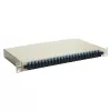 Equip 24-Port Glasfaser-Spleißbox, SC Duplex, OS2, 1U, bestückt, Grau