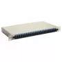 Equip 24-Port Glasfaser-Spleißbox, SC Duplex, OS2, 1U, bestückt, Grau