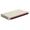 Equip 24-Port SC Duplex OM4 Glasfaser-Spleißbox 1U Rackmount, bestückt, Grau