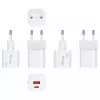 Equip 245526 2-Port USB-C PD3.0 / USB-A GaN 20W Wall Charger, Weiß