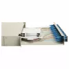 Equip 591911 12-Port SC Duplex Glasfaser-Spleißbox, OS2, 1U, komplett ausgestattet, Grau