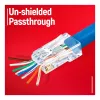 Equip Cat.6A RJ45 geschirmter werkzeugloser Feldkonfektionierbarer Stecker (100er-Pack)