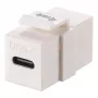 Equip Keystone Coupler USB 3.2 Gen 2 USB-C auf USB-C Buchse zu Buchse, Weiß