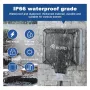 EQUIP Aufputzdose 1-Port Keystone ungeschirmt Außenbereich Grau IP44
