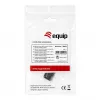 Equip USB-C Keystone Kupplung, USB 3.2 Gen 2, USB-C Buchse auf Buchse, Schwarz